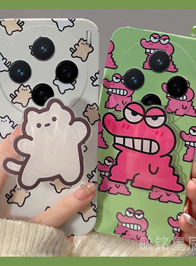 适用vivox200手机壳y300新款x100可爱x60猫咪恐龙x21a带支架的s19透明s12硅胶y200i情侣y37防摔y32小众高级感