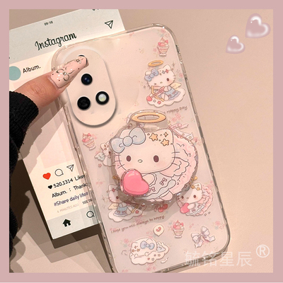 适用华为nova13手机壳12活力版11ultra星耀版新款10se天使KT猫9pro带支架的8透明7硅胶6套5i防摔5z超好看女生