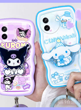 适用小米redmi红米k70手机壳k60至尊版k80新款k30i可爱note14玉桂狗13r紫色12turbo库洛米11pro+透明11tpro套