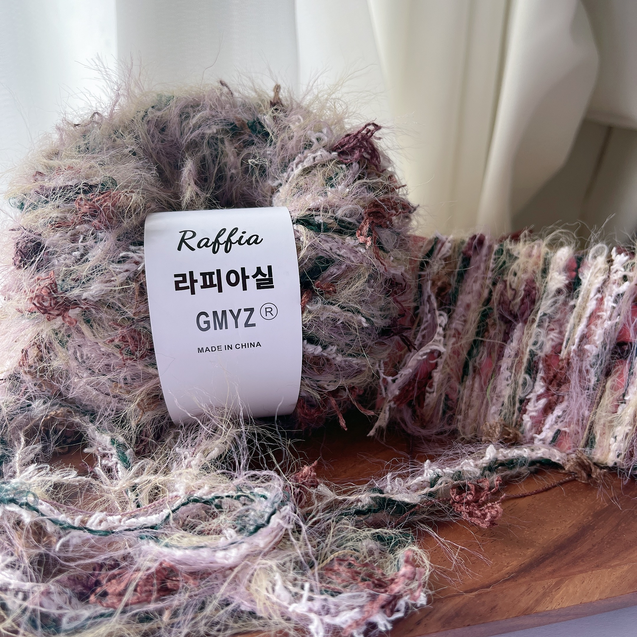 多股手混线包包帽子围巾毛线团