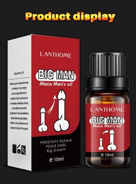 Penies Enlargment Oil Penis Thickening Growth Increase Big D