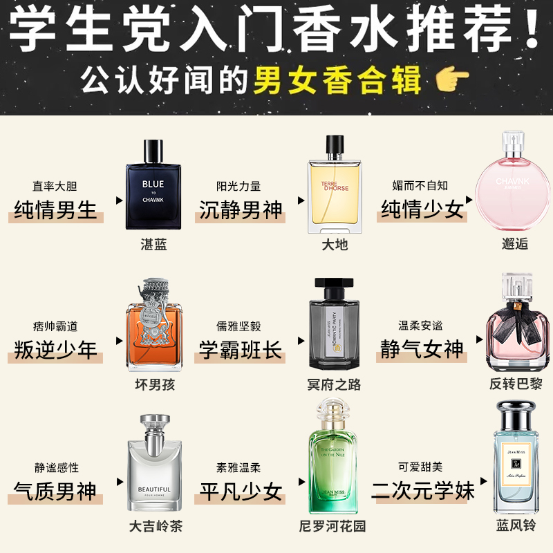 香水小样大牌正品官方旗舰店女士持久淡香无人区玫瑰分装瓶试用E3