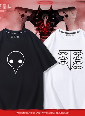 使徒新世纪EVA福音战士绫波丽周边短袖夏季男女二次元休闲T恤衣服