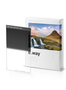 B.way兰道GND HARD100X150mm中灰硬渐变方形方片滤镜0.6 0.9 1.2