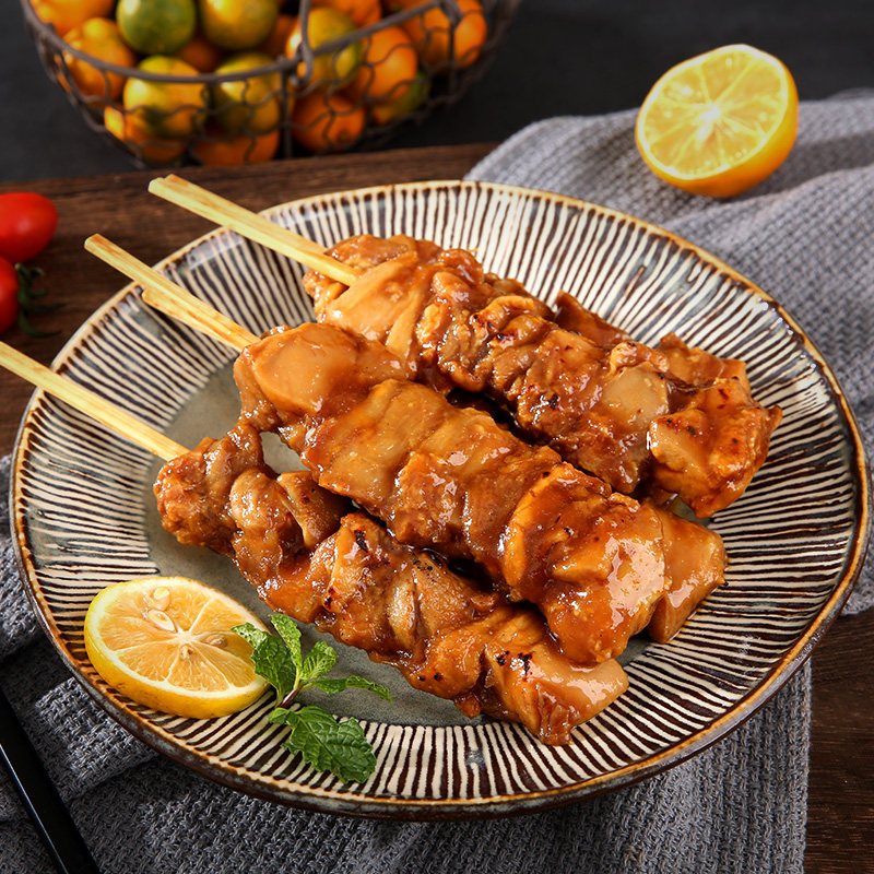 大成 酱油腿肉串70克*5串 日式照烧鸡肉串 日式料理便利店商用