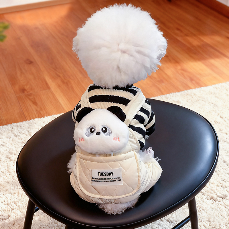 狗狗衣服秋冬款卡通玩偶四脚衣