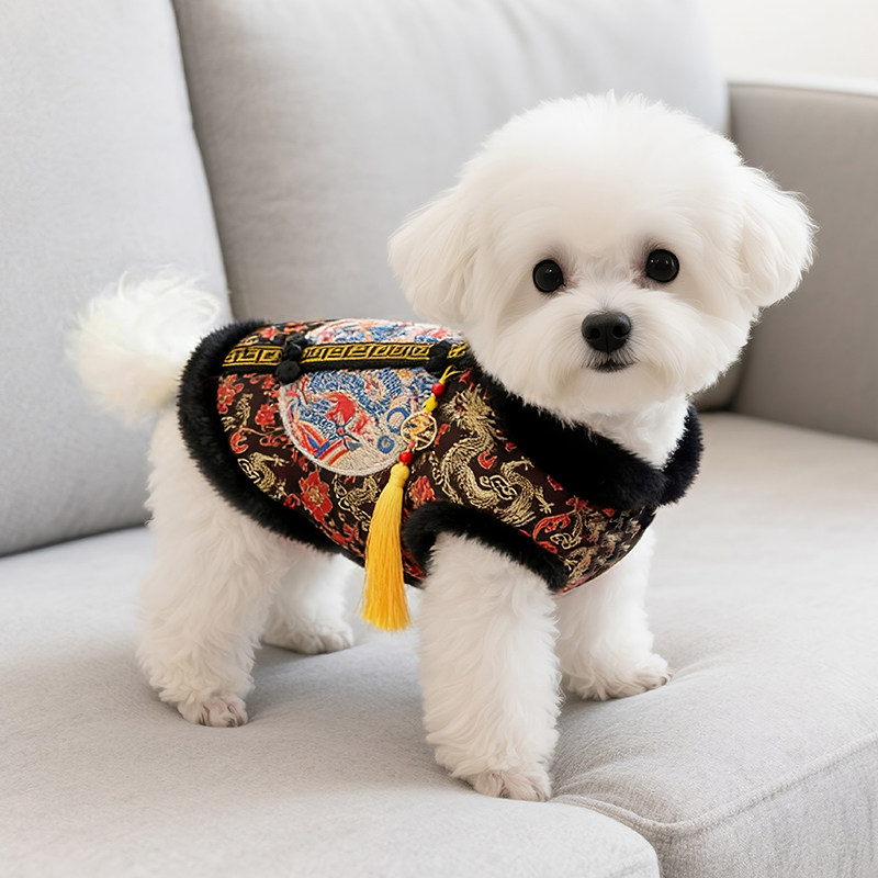 狗狗衣服冬季加厚保暖中国风刺绣唐装拜新年喜庆宠物猫咪过年服饰,宠物/宠物食品及用品,狗宠物服装/雨衣,淘宝优惠券,粉丝福利购,淘宝优惠卷
