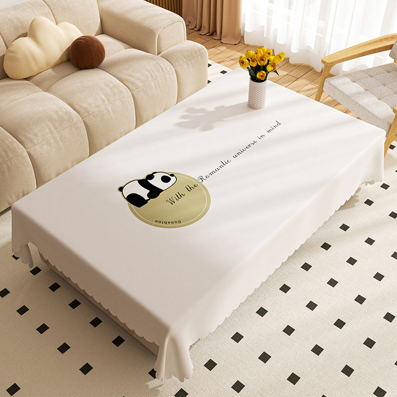 茶几桌布防水防油免洗桌子遮盖布客厅2024新款长方形餐桌保护垫子,居家布艺,桌布,淘宝优惠券,粉丝福利购,淘宝优惠卷