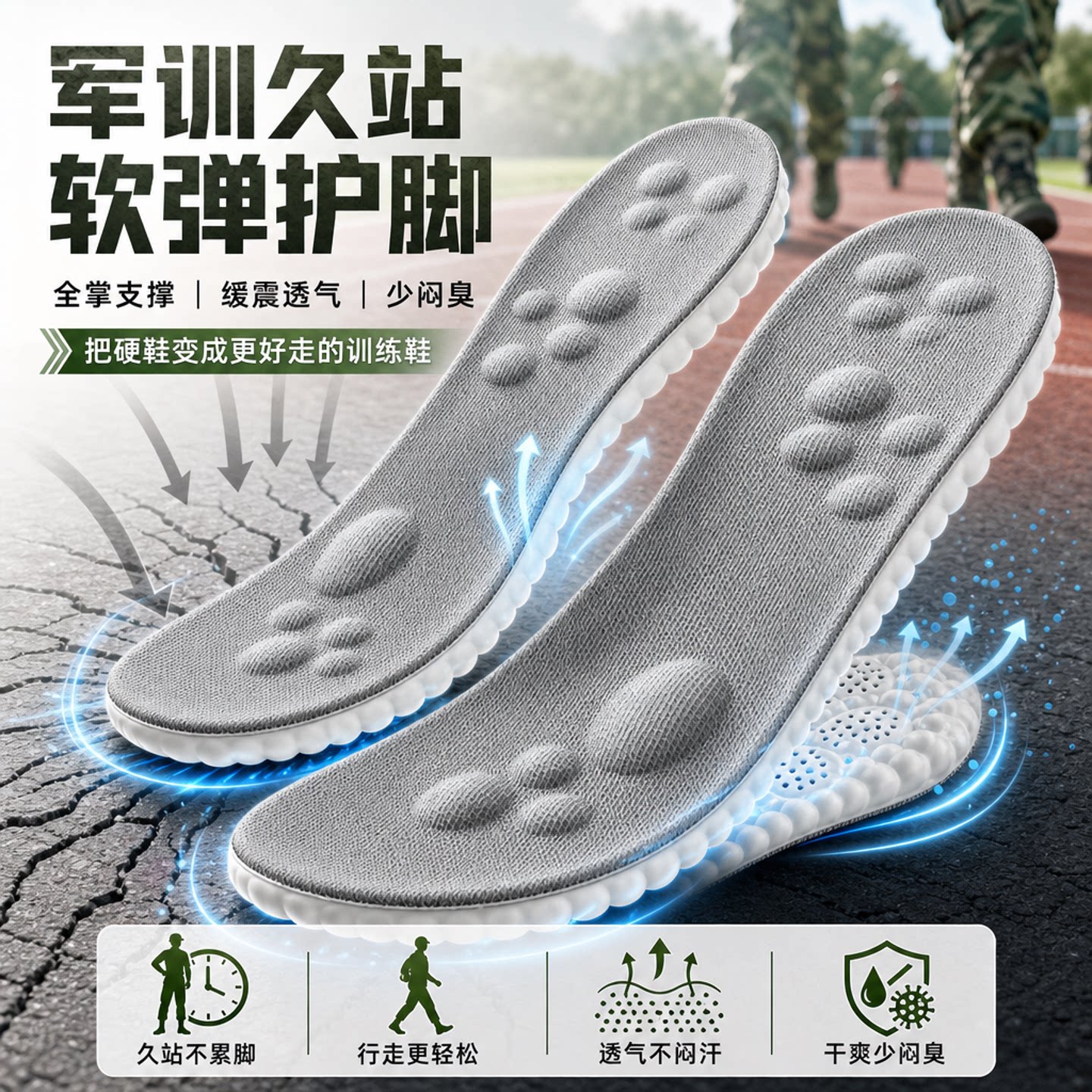 【全网热销100W】足弓支撑鞋垫