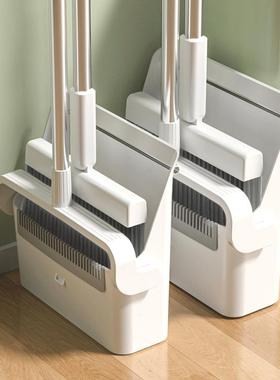 扫把簸箕套装家用扫地不粘头发神器组合扫笤帚魔术扫把刮水97648