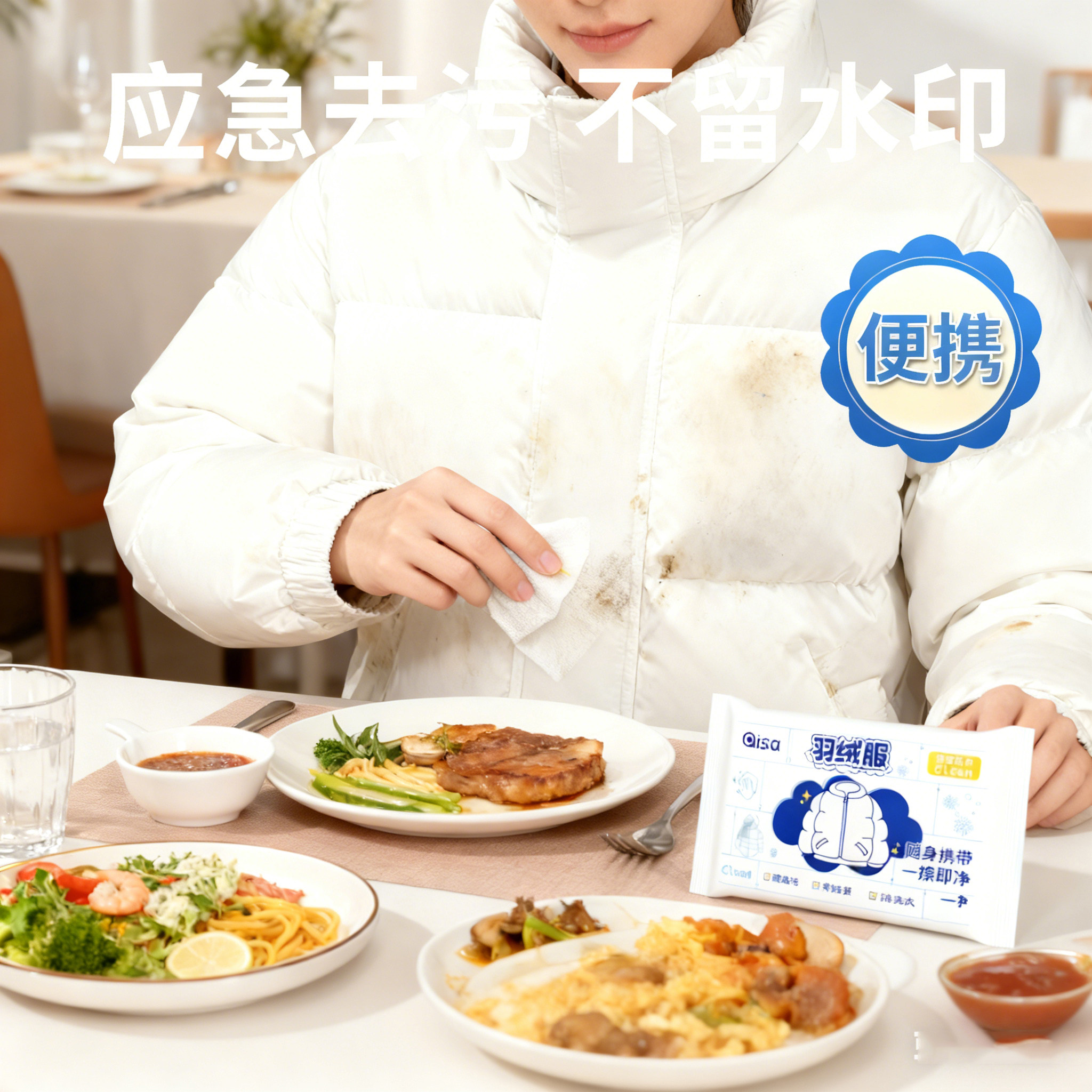 羽绒服免洗清洁湿巾便捷干洗专用小包强力去污衣物去渍湿纸巾家用,洗护清洁剂/卫生巾/纸/香薰,衣物去污湿巾,淘宝优惠券,粉丝福利购,淘宝优惠卷