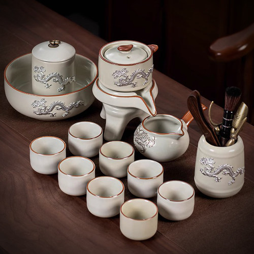 家用喝茶防烫泡茶壶石磨冲茶神器