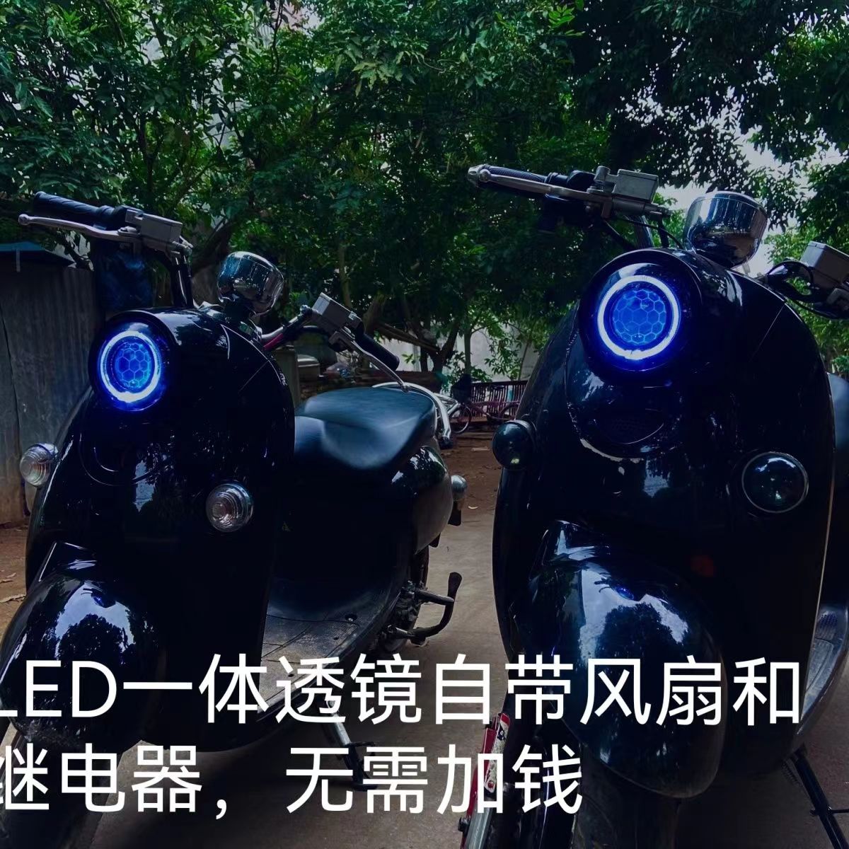 龟王龟五小电蜂窝款65WLED透镜