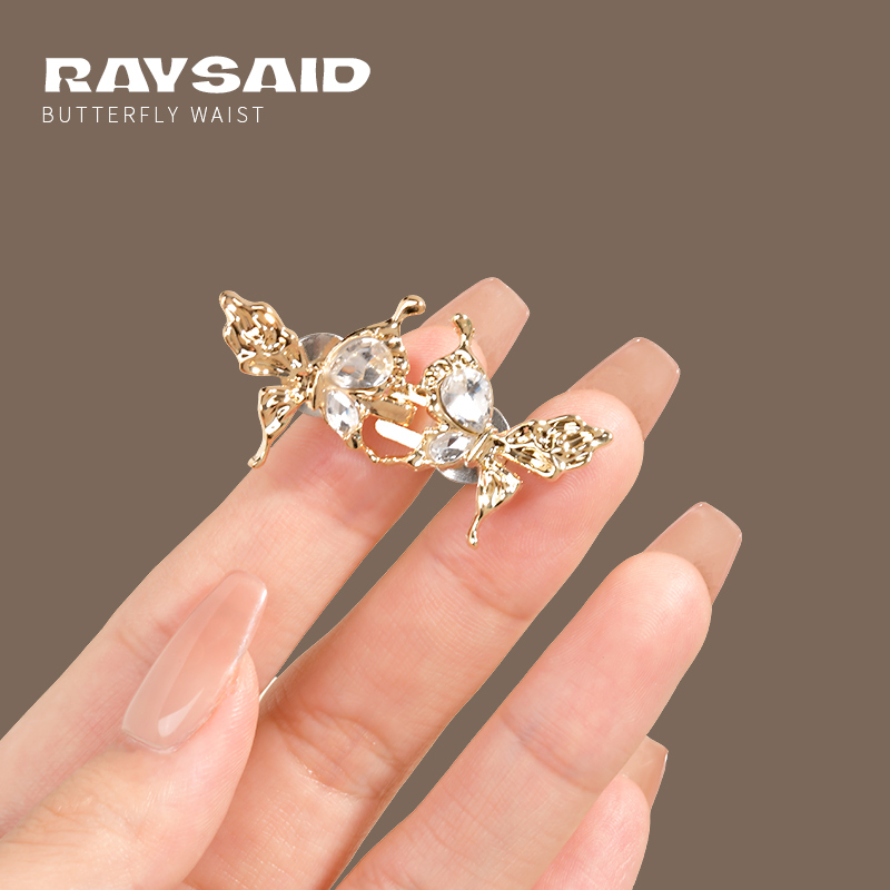 小众高级感蝴蝶收腰神器腰围改小