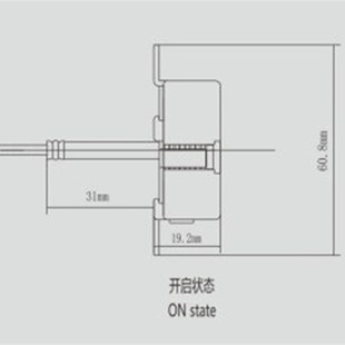 柜门带动锁 旗杆金库门锁 叶片防盗锁 保险柜锁芯 保险箱保管箱锁