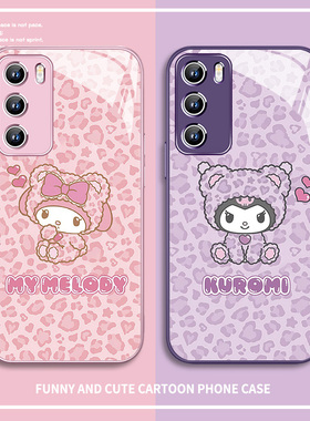 Hellokitty猫手机壳适用华为mate80/magic6凯蒂猫nova12少女mate60/荣耀200闺蜜款100豹纹40三丽鸥80se玻璃pu