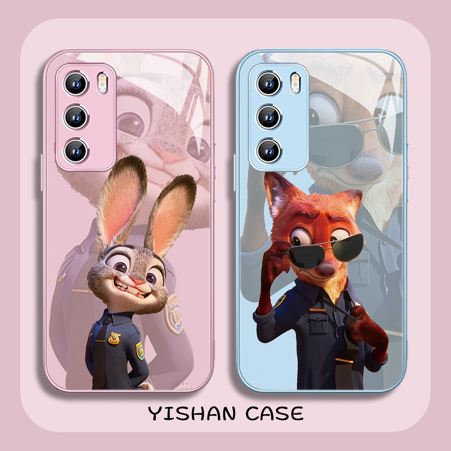 疯狂动物城2情侣手机壳适用华为