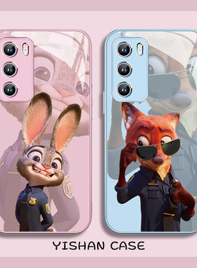疯狂动物城2适用oppofindx9情侣手机壳Reno14朱迪vivox300pro尼克小米17promax红米K80卡通70玻璃note11可爱