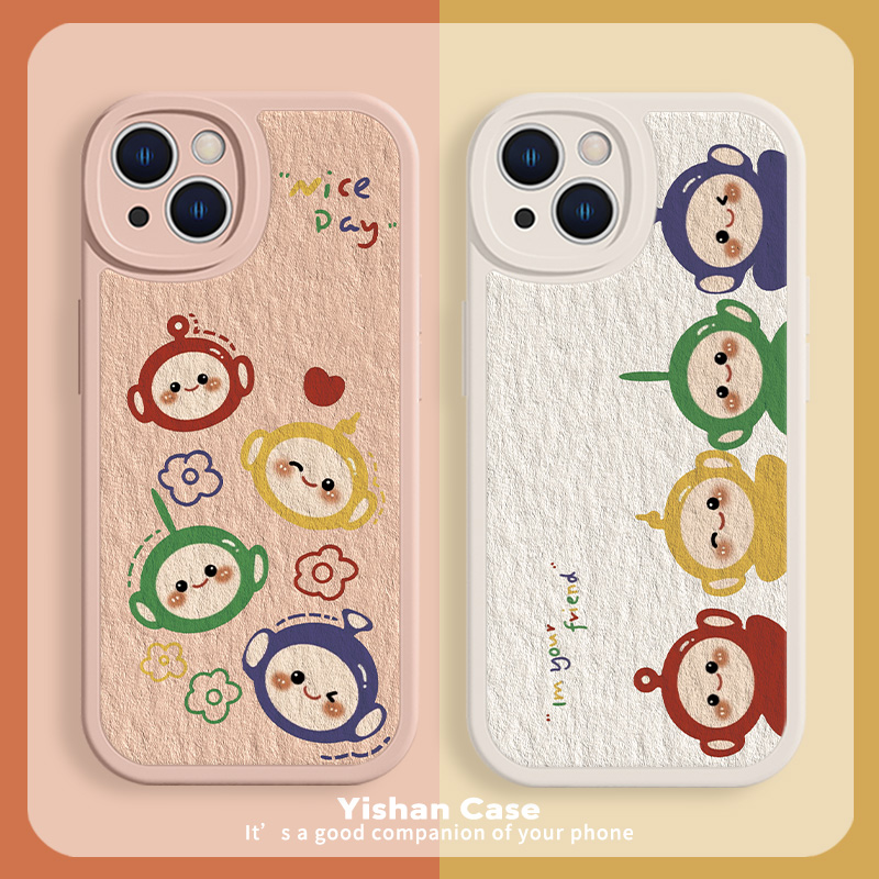 卡通可爱天线宝宝适用苹果手机壳