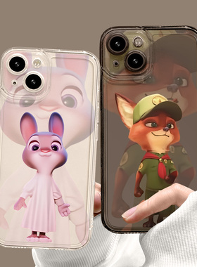 疯狂动物城2适用小米17promax手机壳情侣15ultra卡通k80可爱note15硅胶vivox300透明x200黑色oppofindx8/x7套