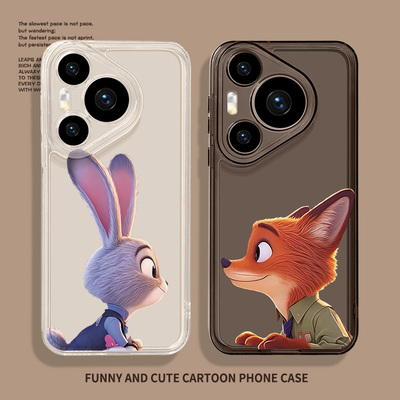 情侣尼克朱迪适用于小米透明壳