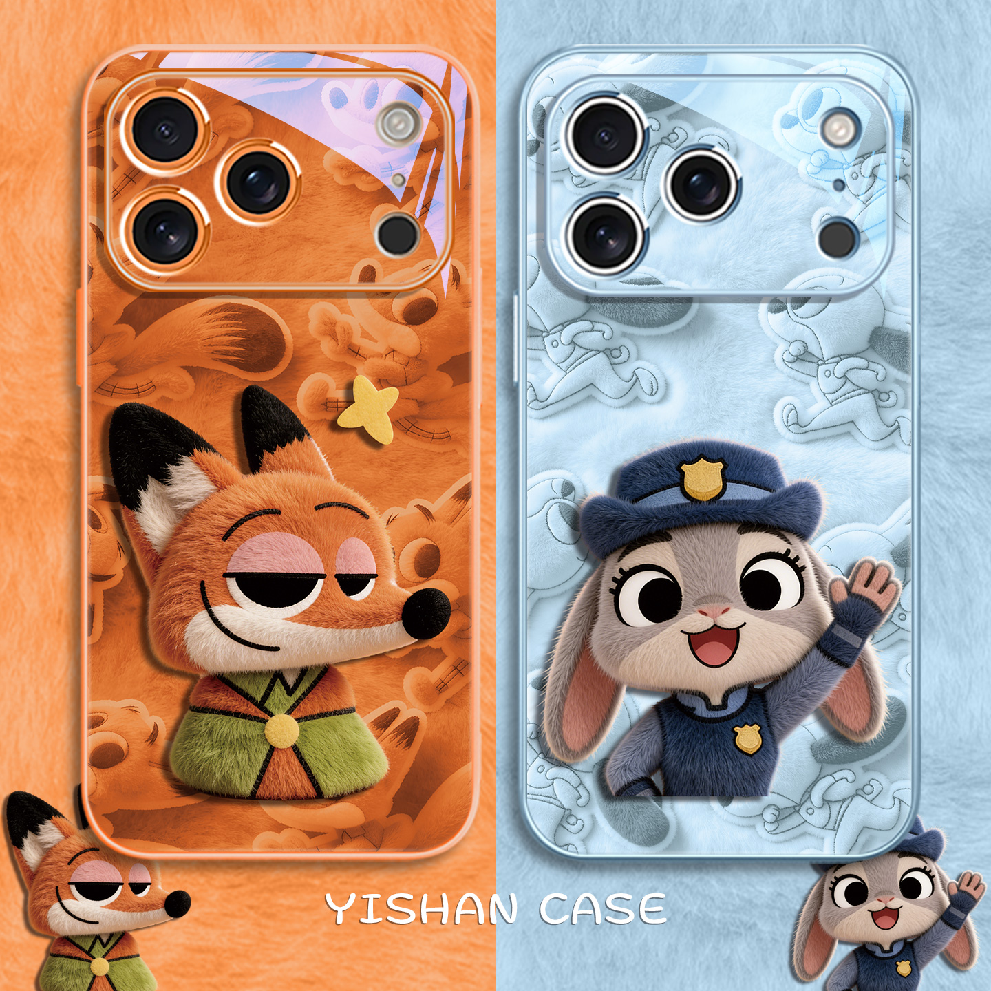 疯狂动物城2情侣手机壳适用苹果