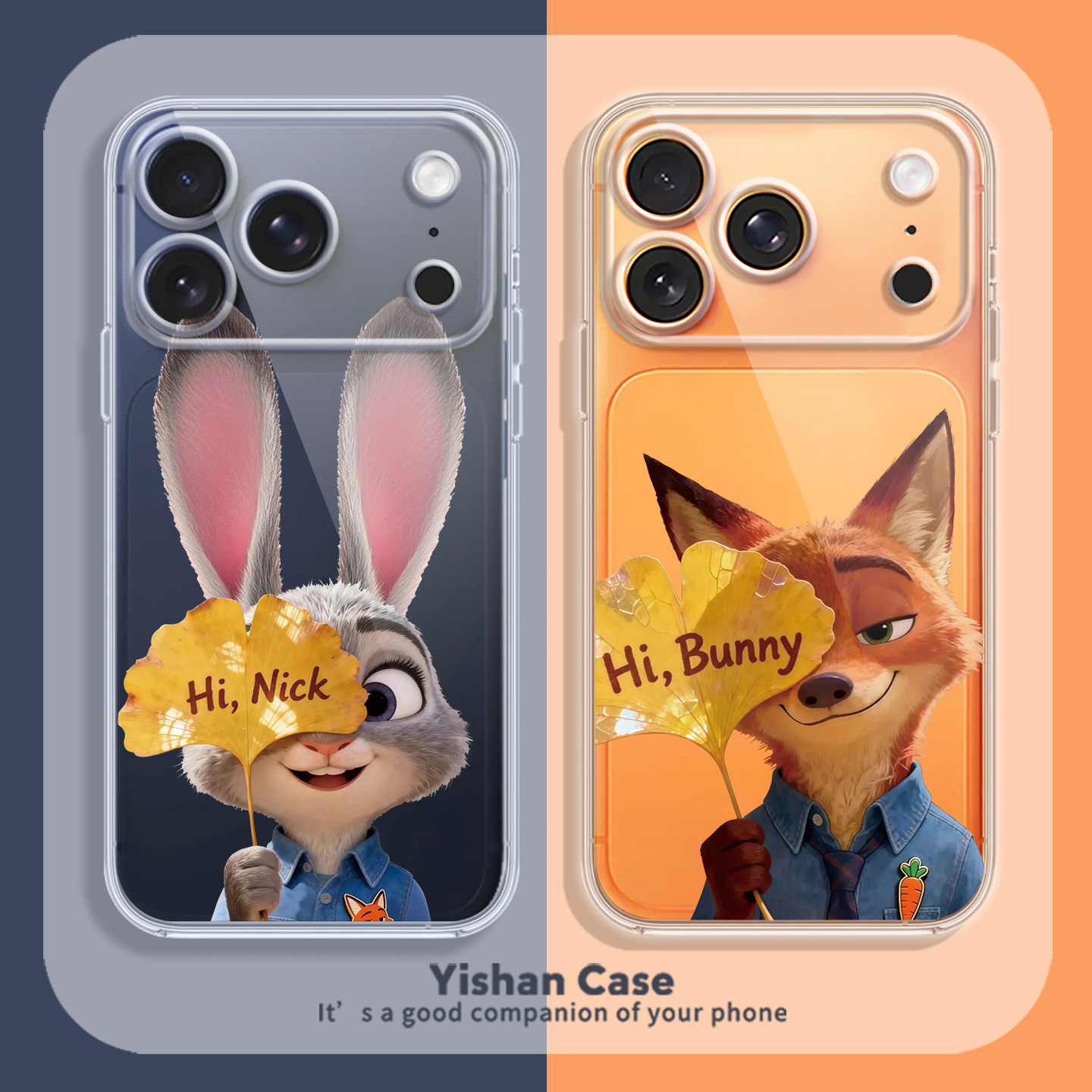 疯狂动物城2情侣手机壳适用苹果