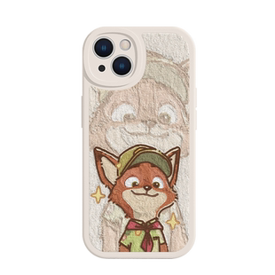 适用iPhone15新款苹果17系列/超火14promax朱迪尼克13/12mini情侣xsmax迪士尼11可爱xr疯狂动物城7油画8plus