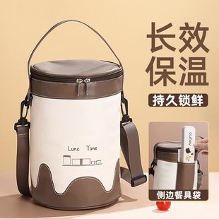 保温饭盒袋加厚铝箔手拎便当餐包上班带饭的防水手提袋子学生饭袋