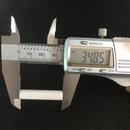 新品 氧化锆配件绝缘工业耐高v温陶瓷管过线纺织氧化铝瓷管耐磨i.