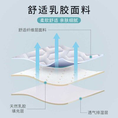 乳胶床头靠垫软包护腰靠枕大靠背孕妇沙发抱枕床上宿舍学生躺枕头