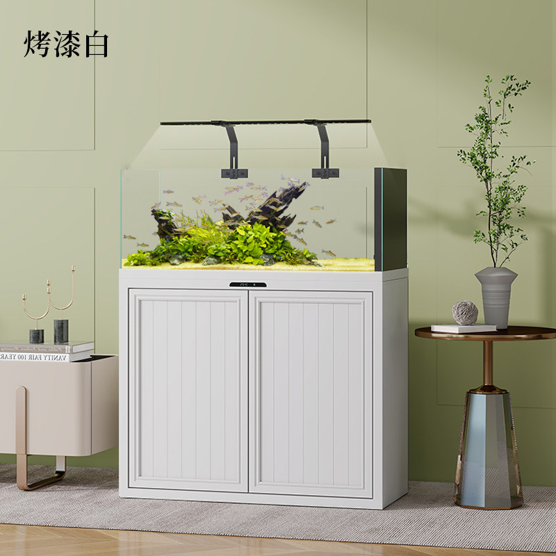 SUNSUN/森森溪流缸客厅大型超白玻璃生态造景极窄底滤鱼缸2025款