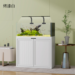 SUNSUN 森森溪流缸客厅大型超白玻璃生态造景极窄底滤鱼缸2025款