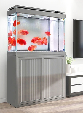 森森鱼缸客厅大型底过滤水族箱家用生态玻璃鱼缸落地免换水