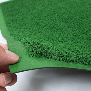 地毯入户门垫韩国绿丝圈脚垫压边商用地毯定制印字门口入户地垫子