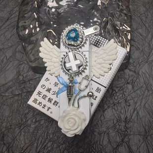 恶魔之翼天使之翼齿轮打火机圣洁感有质感高颜值防风火机送礼