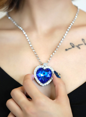 创意新款海洋之星爱心项链时尚百