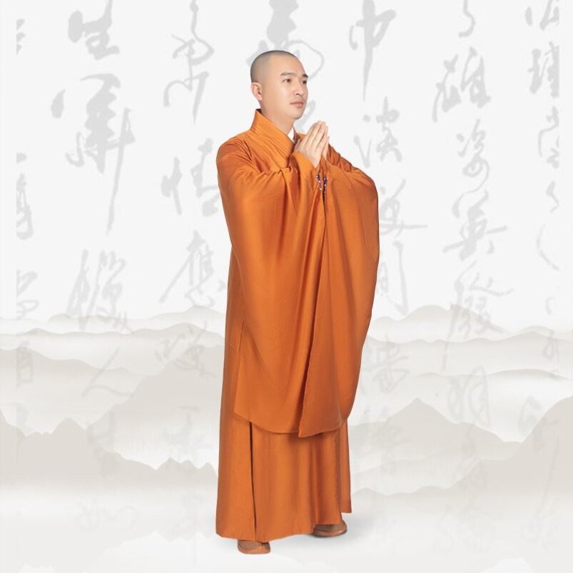 新品梵林僧衣正品海青居士服出家不透明多丽丝男女款海清四季和尚