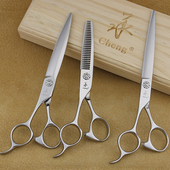 左手理发剪刀承剪专业美发师发廊平剪碎发打薄牙剪日本440C钢材BF