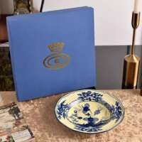 1735 Oriental Series Cream Yellow Western Cuisine large and small plates, pastry plates, vases, egg cups, afternoon tea sets, cups, plates and trays thumbnail 2