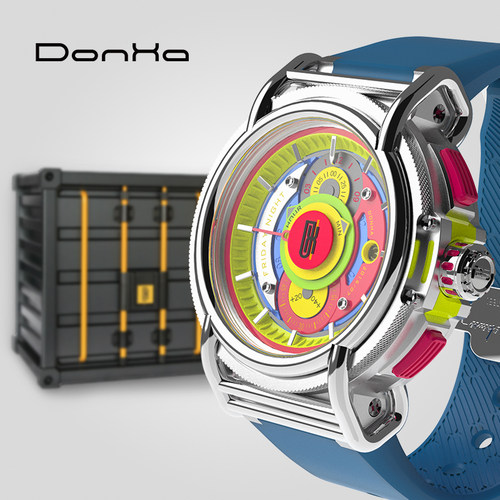 国潮假日新款嘻哈rapper小众腕表