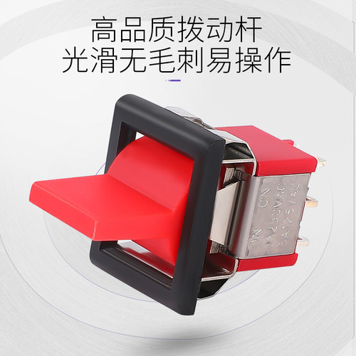 带手柄钮子开关 报警器开关 双边自复位开关 RLS-102 202 123 223