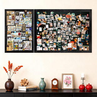 拍立得磁吸相框展示板冰箱贴收纳制作照片摆台照片墙diy装饰画框
