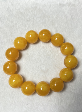 天然原矿新蜜圆珠手串卡18mm时尚百搭款