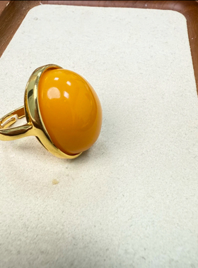 天然原矿新蜜活口戒指时尚百搭款