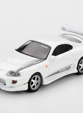 MINI GT 1:64 丰田Supra VeilSide Combat V-I白色合金车模#1104