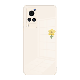 iqoo10Pro手机壳x100/s19简约x200花朵11新款iqoo13清新12高级感vivox90玻璃s30适用x70/x60/neo6夏天s20/s18