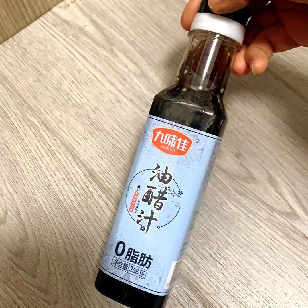 0脂肪油醋汁268g和风日式风味轻食水煮菜调味料酱料油酱醋汁食品
