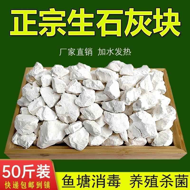 生石灰吸潮干燥剂鱼塘刷树消毒
