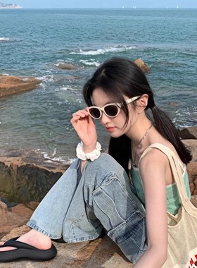 多巴胺配色墨镜高颜值的猫眼墨镜